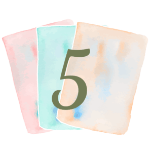 5er Sparset (DIN A6)