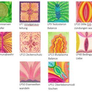 Tattoo- Set Körperlichtpiktogramme